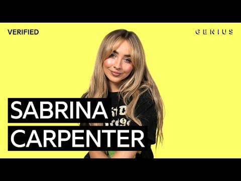Sabrina Carpenter "Nonsense" Official Lyrics & Meaning | Verified thumbnail