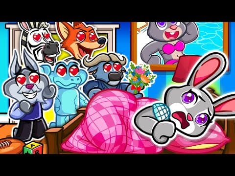 QUINTUPLETS Are OBSESSED With Baby JUDY in Roblox! | Zootopia 2 thumbnail