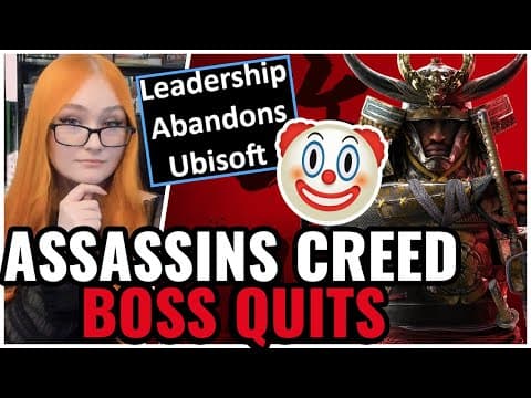 Assassins Creed Boss QUITS After Shadows Sells Like Sh*t & Gamers HATE Ubisoft thumbnail