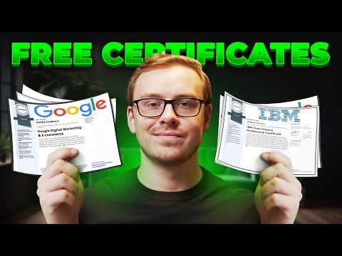 5 FREE Online Courses With Certificates thumbnail