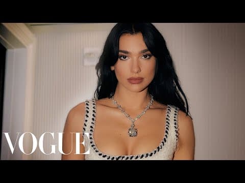 Dua Lipa Gets Ready for the Met Gala | Vogue thumbnail