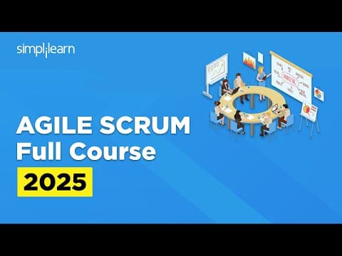 Agile and SCRUM Full Course 2026 | Agile SCRUM Tutorial | Agile SCRUM Training | Simplilearn thumbnail