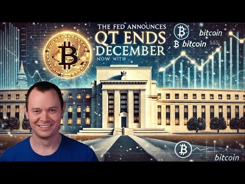 The Fed Announces QT Will End in December thumbnail