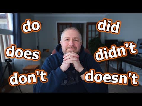 A Simple Clear Explanation of the Verb TO DO thumbnail