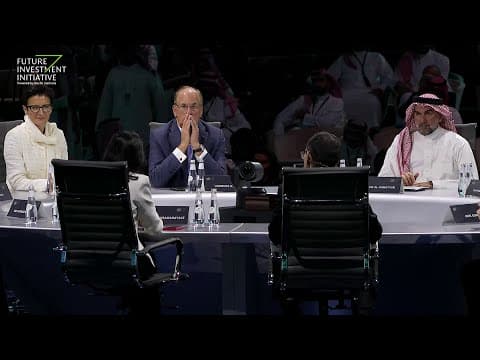 Board of Changemakers: H.E. Al-Rumayyan, Dalio, Dimon, Fraser, Motsepe and more  - #FII7 Day 1 thumbnail