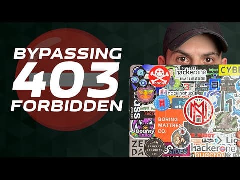 Understanding ⛔️403 Bypass Techniques⛔️ (With Examples) thumbnail