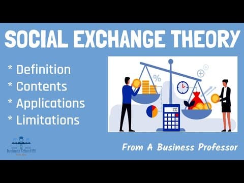 What is Social Exchange Theory? | From A Business Professor thumbnail