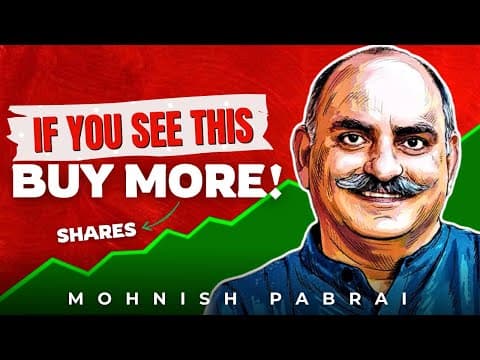 “How I Know When to Add More Shares” - Mohnish Pabrai | Stocks | Investment thumbnail