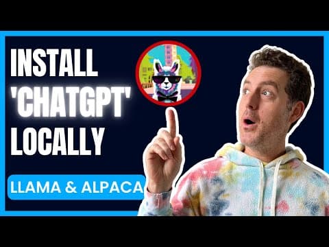 How to Install Alpaca and LLaMA AI Models Locally? thumbnail