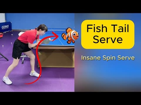 The Fish Tail Serve: How to Serve with Insane Spin thumbnail