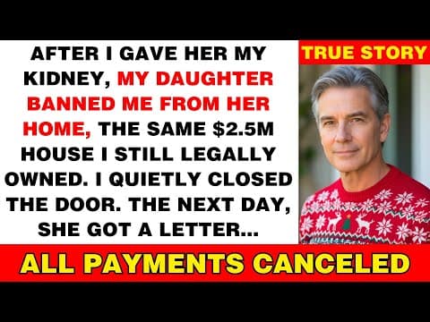 "You Don't Fit Our Christmas Vibe, Dad" — So I Sold the $2.5M House She Was Counting On thumbnail