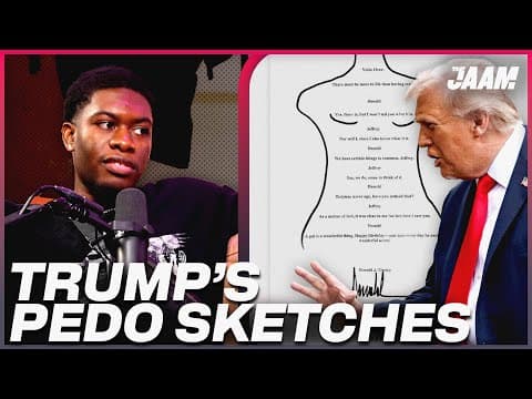 Trump’s Creepy Epstein Art LEAKS thumbnail