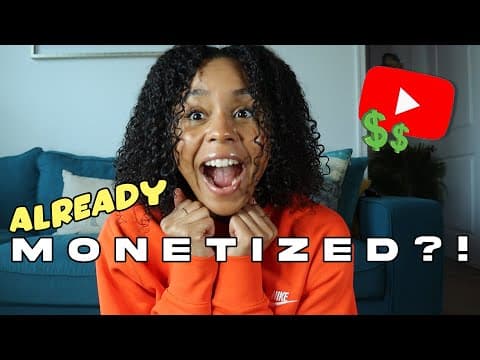 How to get Monetized on Youtube in LESS THAN 6 months in 2022 thumbnail