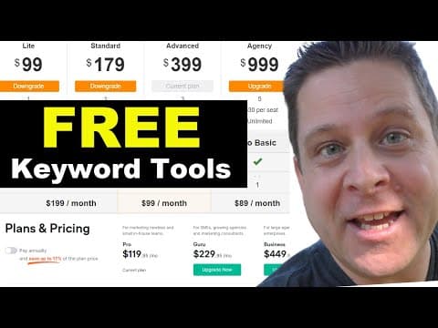 Free Keyword Research Tools - Save $573 A Month :-) thumbnail
