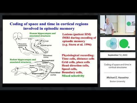 Coding of space and time in cortical structures thumbnail