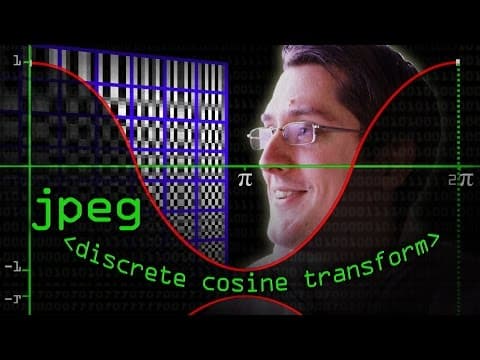 JPEG DCT, Discrete Cosine Transform (JPEG Pt2)- Computerphile thumbnail