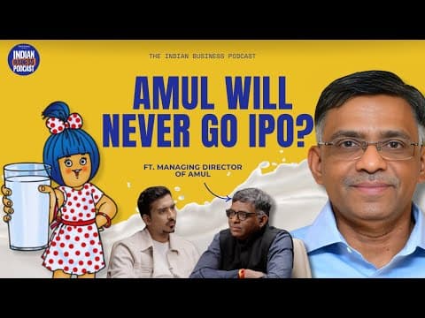 Can Amul go IPO? MSP is bad? Amul’s secret e-commerce plans decoded with Head of @amultv ? IBP EP21 thumbnail