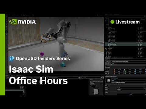 NVIDIA Warp | Isaac Sim Office Hours thumbnail