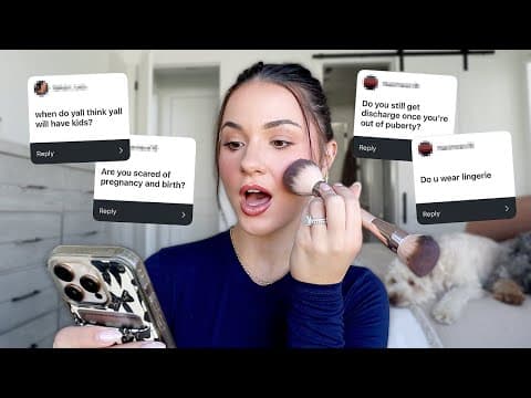 GIRL TALK Q&A! *plus makeup tutorial* thumbnail