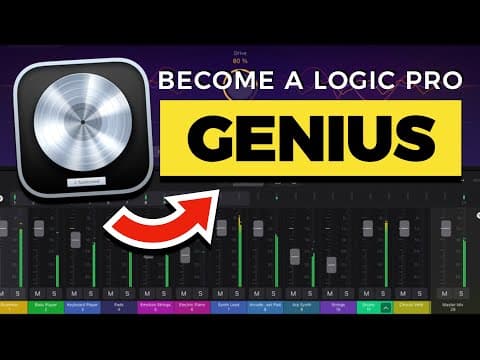 Logic Pro 11 Complete Tutorial (12-Hour Course) thumbnail