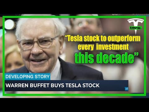 Tesla’s NEW POWER PLAYER: Berkshire Hathaway’s UNEXPECTED Purchase Stuns Wall Street thumbnail