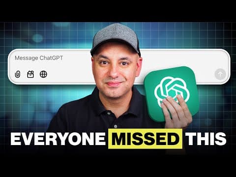A Major ChatGPT Update No One is Talking About thumbnail