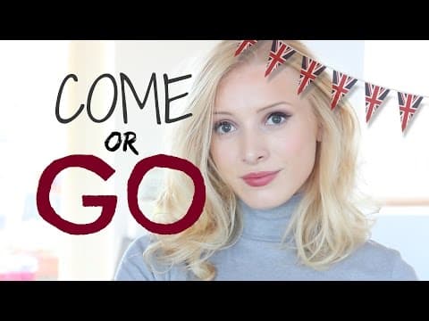 COME OR GO? | Learn British English Grammar* thumbnail