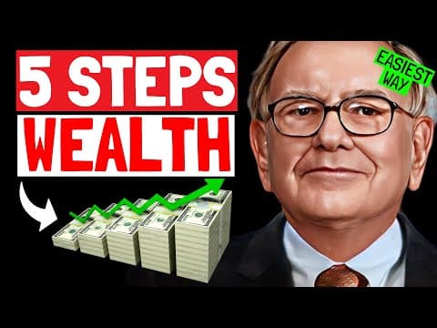 How To Grow $5000 in 2023 👉 5 Steps To Follow 👈 Warren Buffett thumbnail