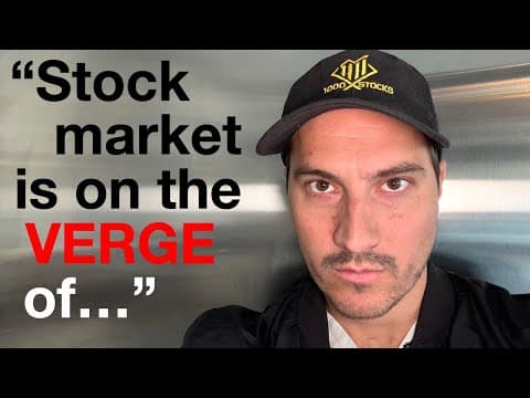 Oh shi*‼️The Stock Market is about to thumbnail