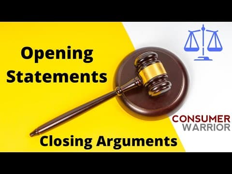 How to Present Opening Statements & Closing Arguments in Debt Collection Lawsuits thumbnail