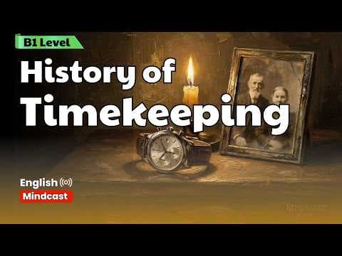 The Secret Behind How Humanity Learned to Measure Time | B1 English Story ✅️ thumbnail