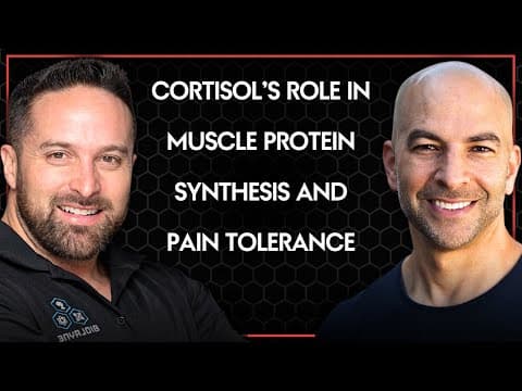 Understanding cortisol: it's role in muscle protein synthesis, pain tolerance, and more thumbnail