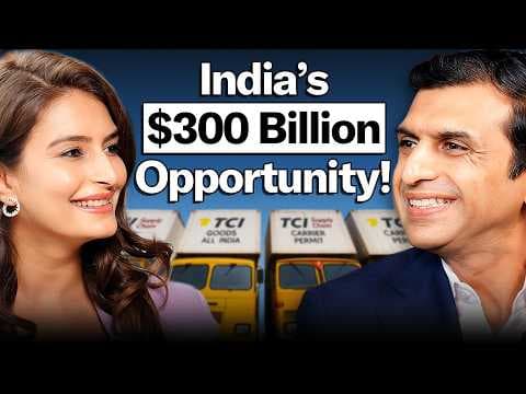 INSIDE India’s 10,000 Crore Logistics Powerhouse! | ft. Vineet Agarwal thumbnail