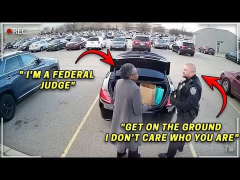 Racist Cop Arrests Black Federal Judge While She Loads Her Car — Now It’s Costing the City $675K thumbnail