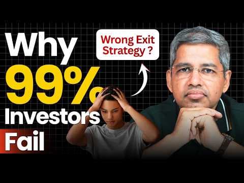 This is Why 99% Investors Fail in Stock Market | Exit Strategy Rule | Weekend Investing | Alok Jain thumbnail