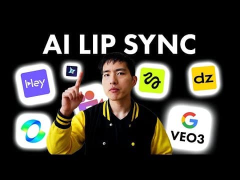 Best AI Lip-Sync Tools in 2025 (Most Realistic) thumbnail