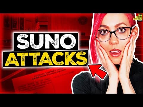 Suno ATTACKS Our Lawsuit thumbnail