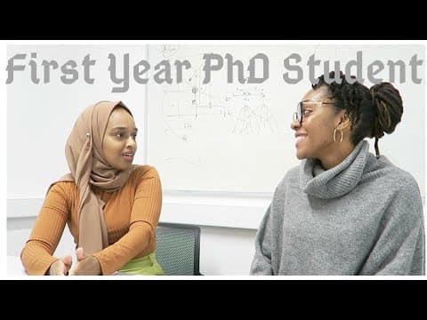 What Should First-Year Ph.D. Students Focus On? thumbnail