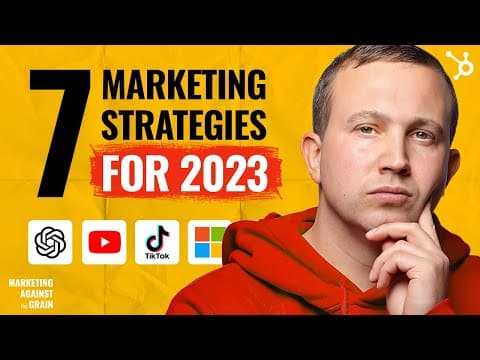 7 Marketing Trends & Opportunities for 2023 (#81) thumbnail