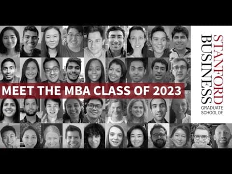 Meet the MBA Class of 2023 thumbnail