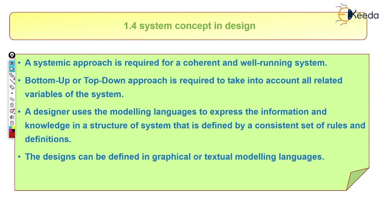 System Concepts in Design - Methodology and Morphology - Design of ...