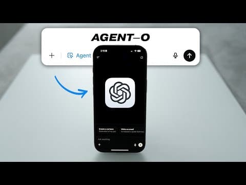 NEW ChatGPT Agent: My Mind is Blown! thumbnail