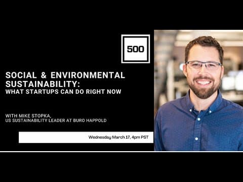 How Can Startups Implement Social and Environmental Sustainability? thumbnail