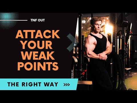 Fix Your Weak Points: How to Bring Up Lagging Body Parts FAST! thumbnail