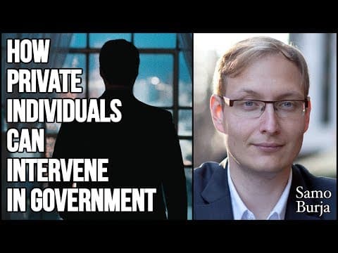 How Can Private Individuals Influence Government Effectively? thumbnail