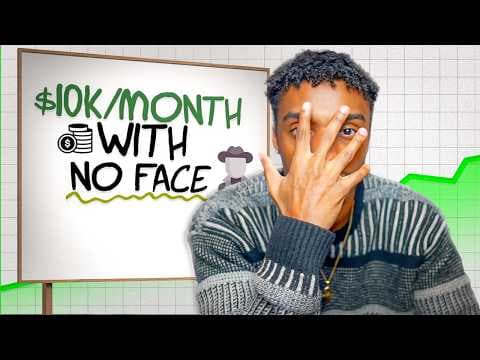 How to make $10k/mo online without showing your face thumbnail