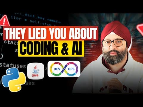 Coding is Useless… Until You Do This ...  | Coding & AI in 2025 thumbnail