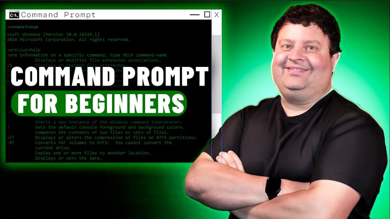 MASTERING Command Prompt Basics! | Tutorial | Glasp