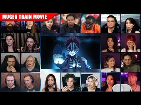 [Full Movie] Demon Slayer: Kimetsu no Yaiba Mugen Train Movie Reaction Mashup | 鬼滅の刃 thumbnail