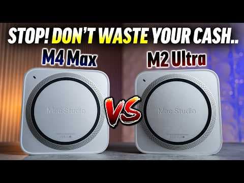 M4 Max vs M2 Ultra Mac Studio - How is THIS Possible?! 🤯 thumbnail